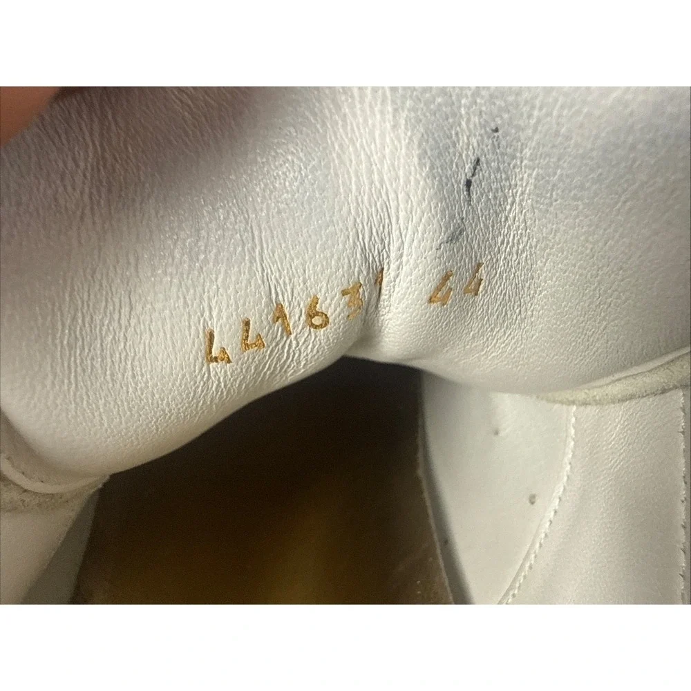 Alexander McQueen Sneaker White And Gold EU Size 44 US 10.5/11 New Shoe Laces